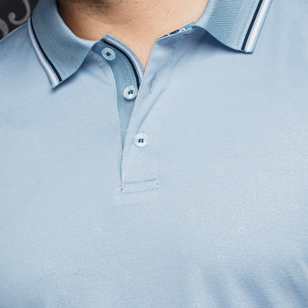 
                  
                    POLO | DELLARIO, Light Blue - AU NOIR
                  
                