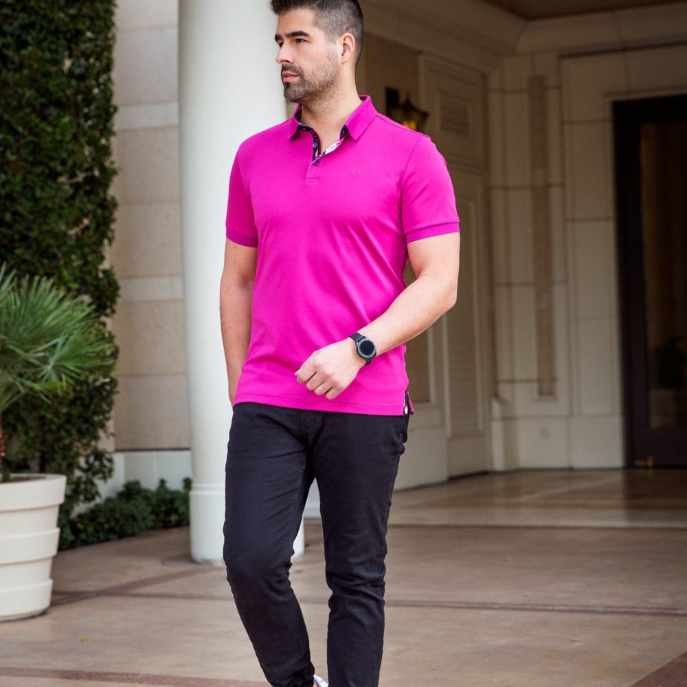 
                  
                    Polo | Eagle Fuchsia - AU NOIR
                  
                