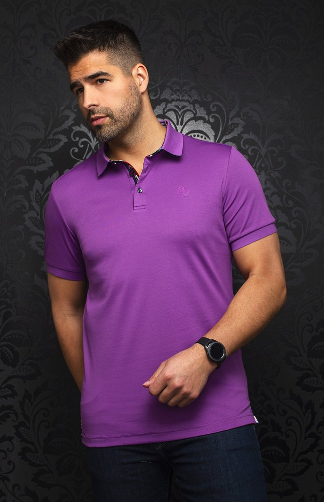 Polo | Eagle Purple - AU NOIR