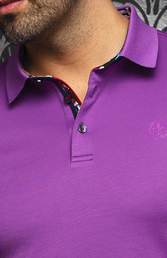 
                  
                    Polo | Eagle Purple - AU NOIR
                  
                