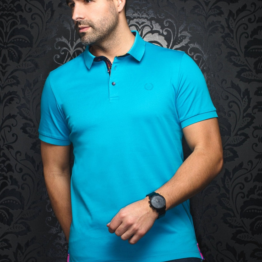 POLO | EAGLE, Turquoise - AU NOIR