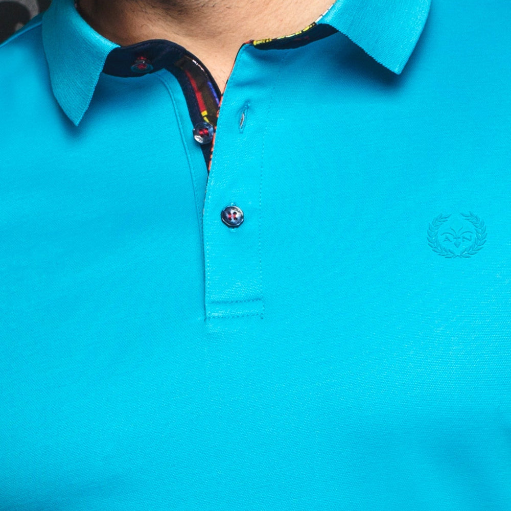 
                  
                    POLO | EAGLE, Turquoise - AU NOIR
                  
                