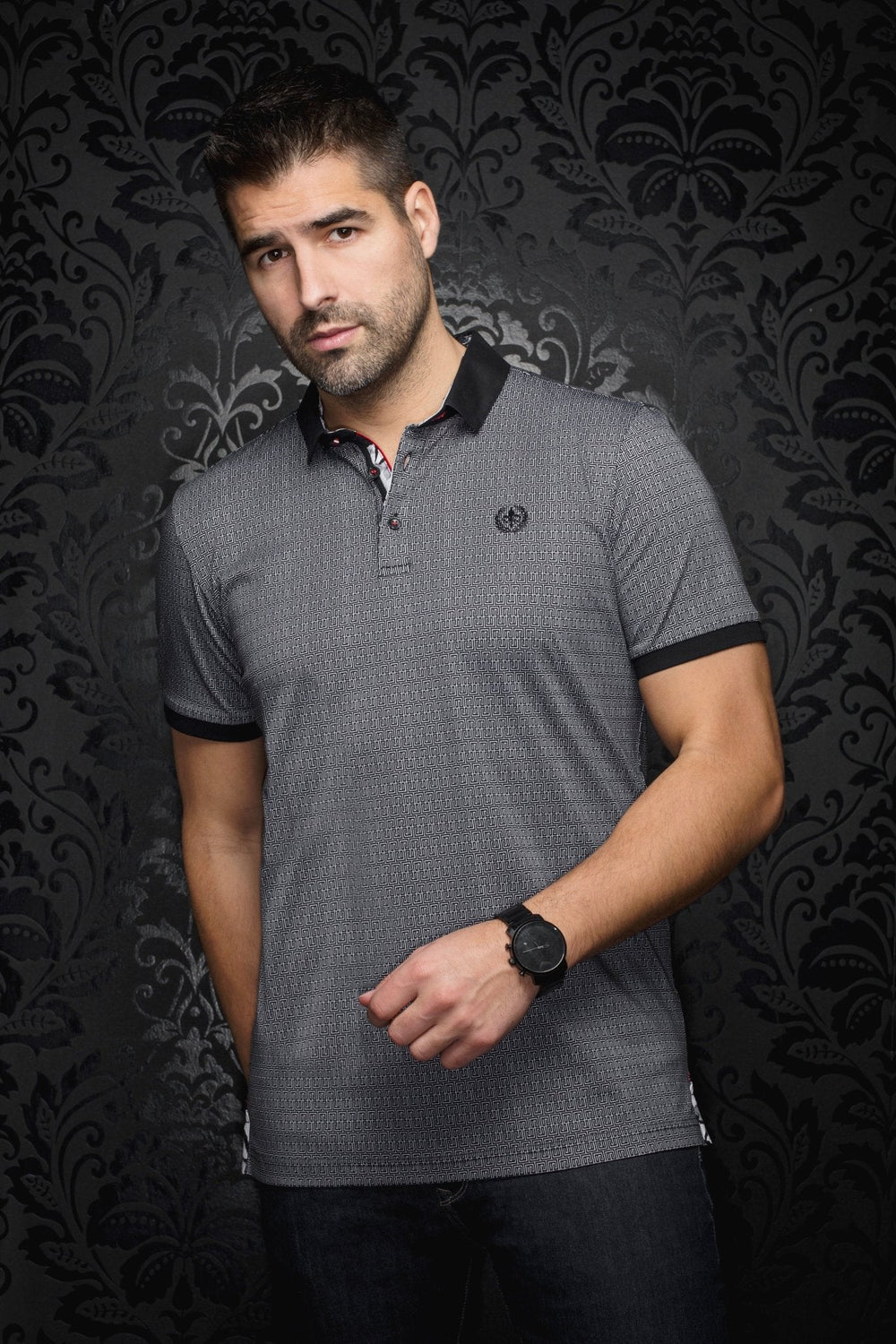 POLO | EZRA, Black - AU NOIR