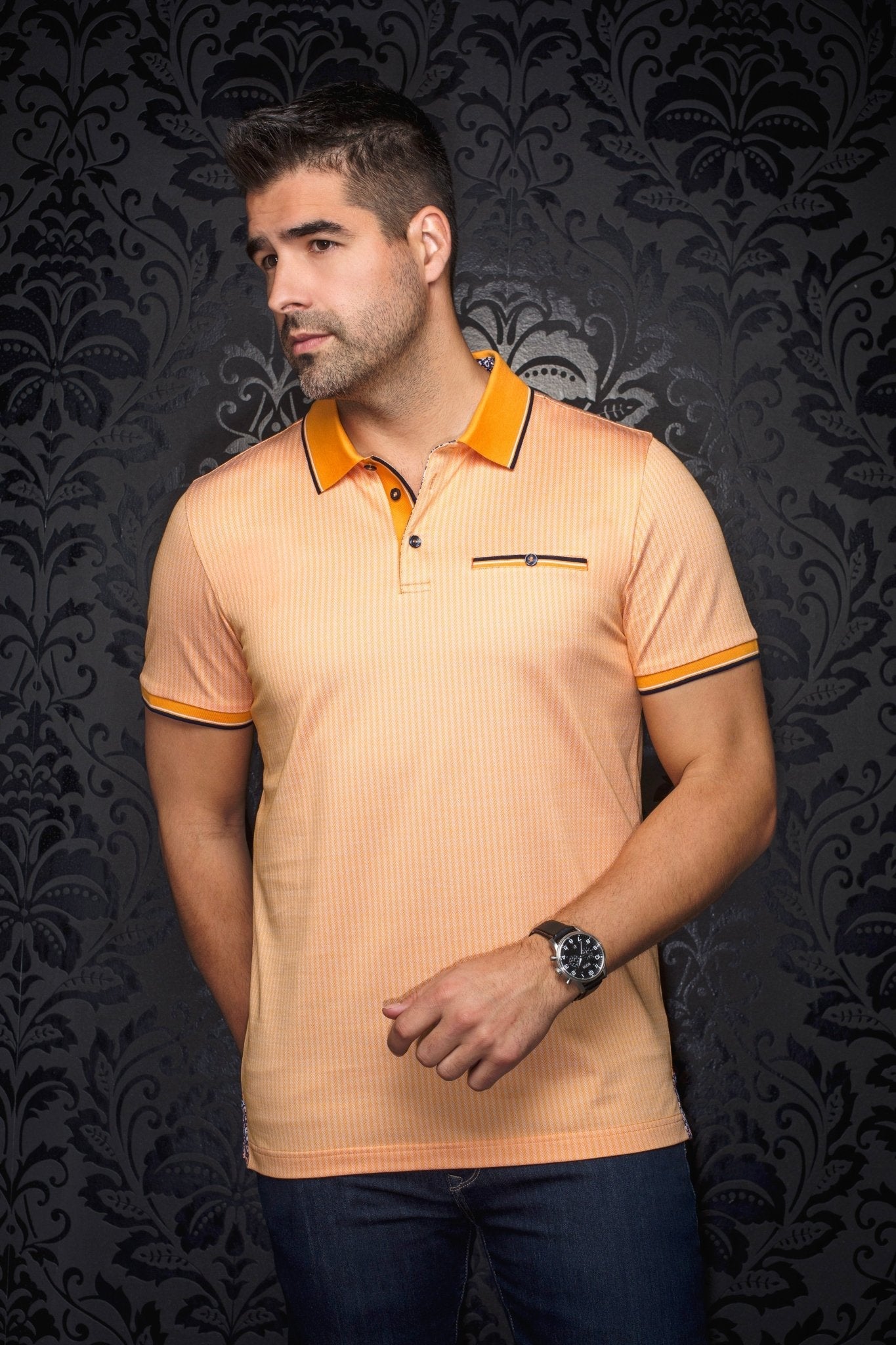 POLO | MAYBERRY, Orange - AU NOIR