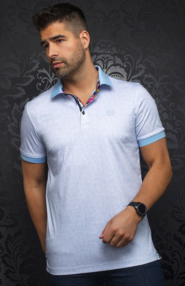 Polo | SEGUIN, Light blue - AU NOIR