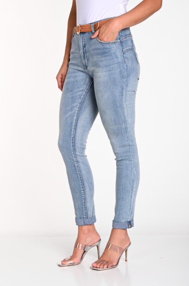 Pantalon Michael Kors de couleur Denim Pale