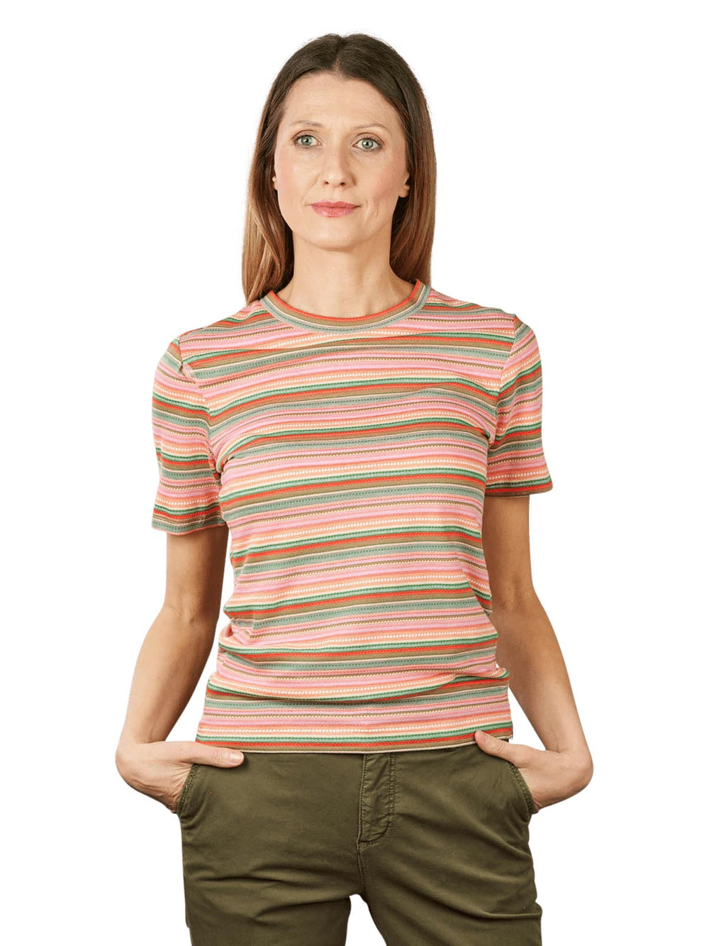 T-Shirt Scotch&Soda de couleur Multi