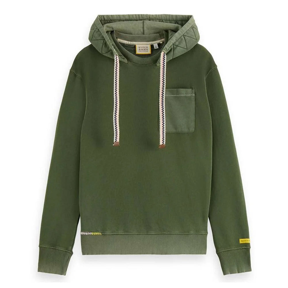 
                      
                        Scotch&amp;Soda Hooded Sweater in Green color
                      
                    