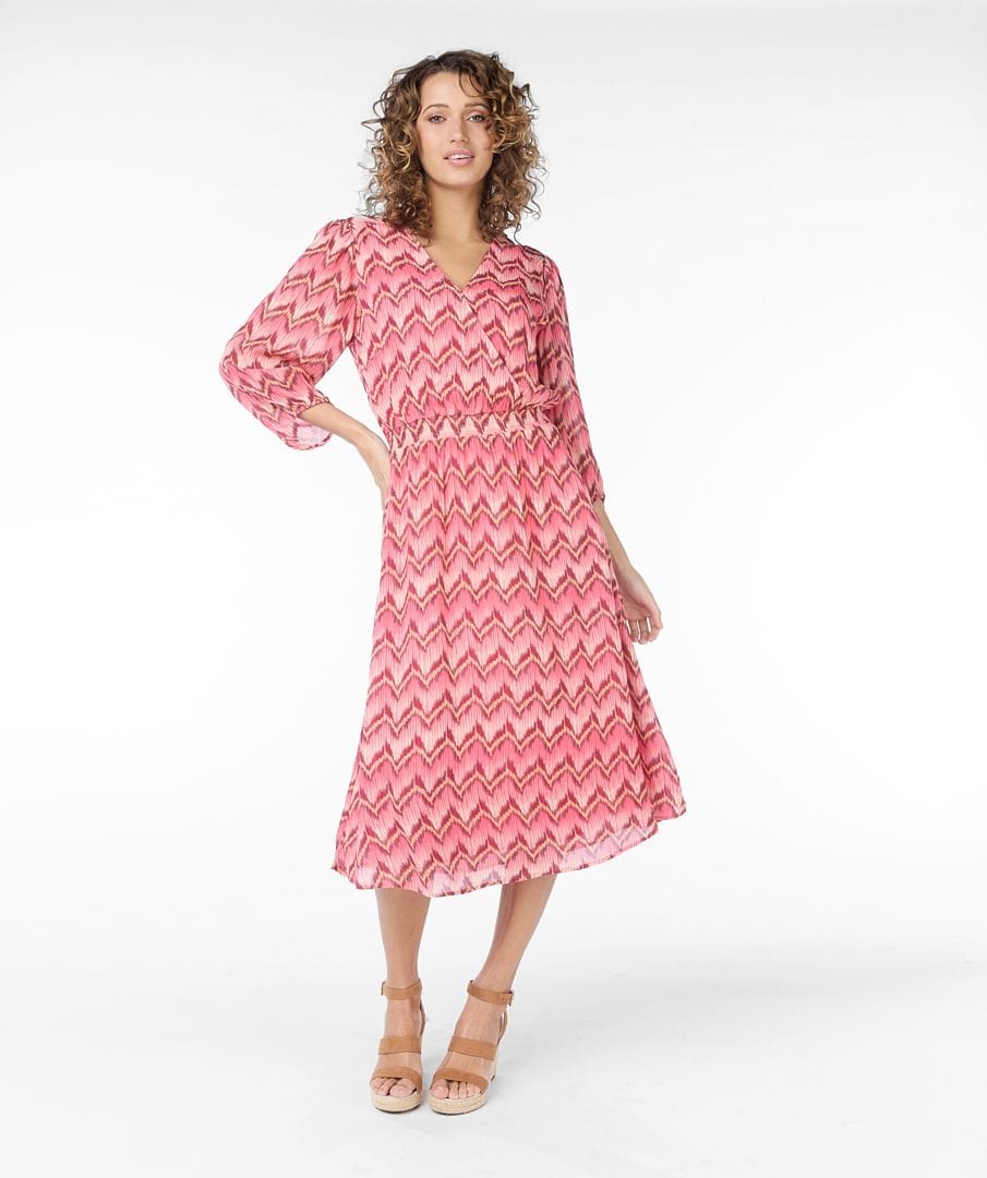 Robe Esqualo de couleur Rose