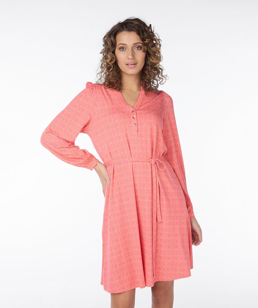 Robe Esqualo de couleur Corail