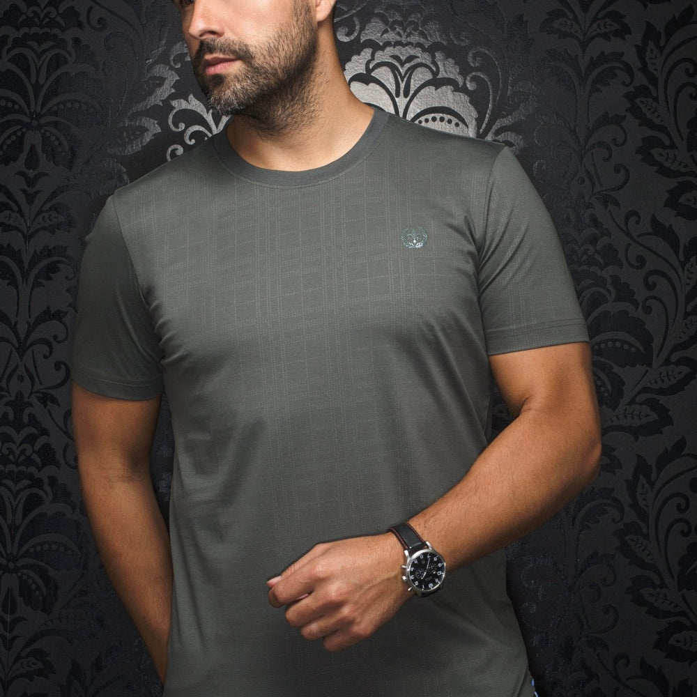 T-shirt | C-VARENNA, olive - AU NOIR