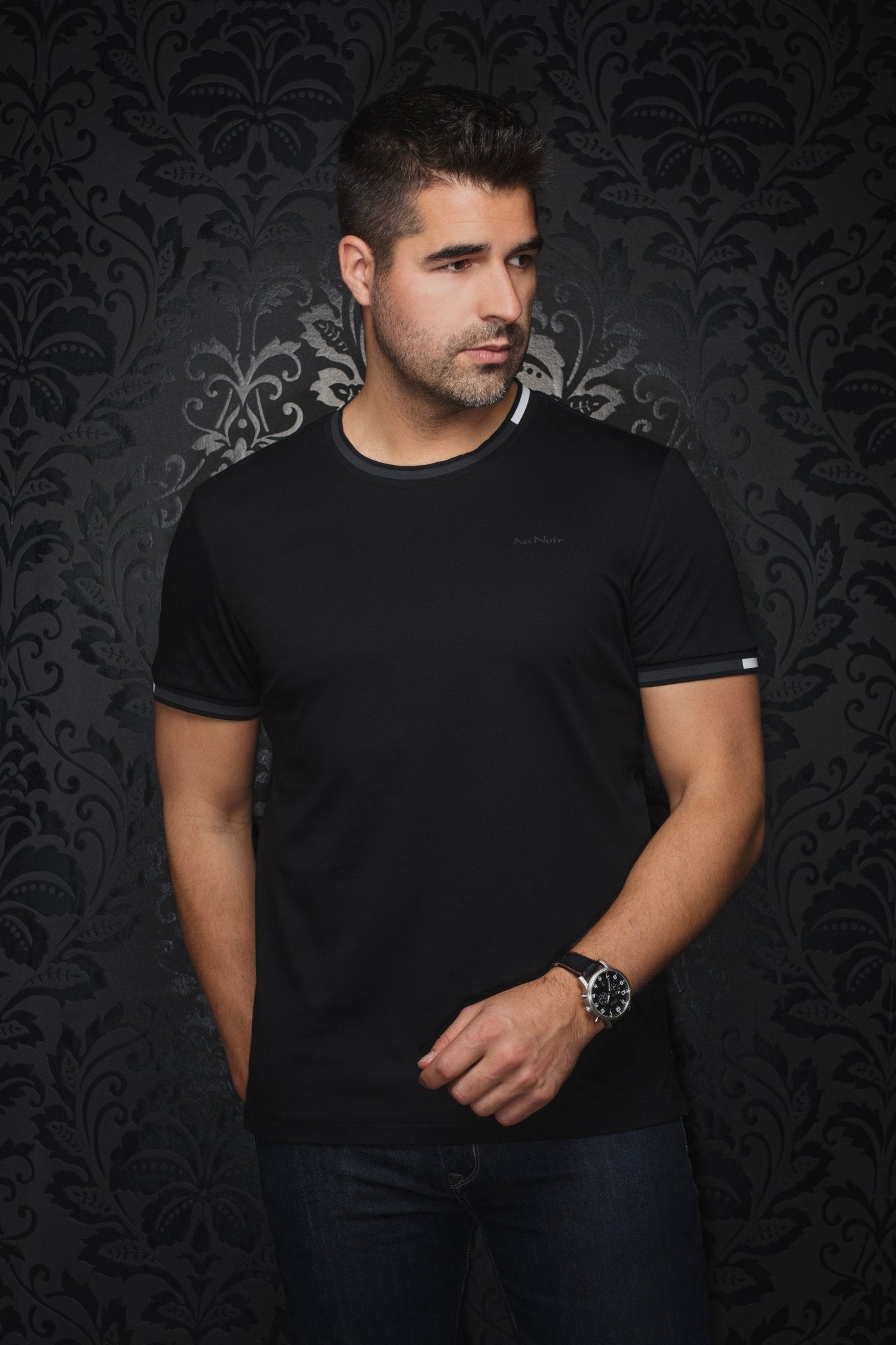 T - SHIRT | HARDEN, Black - AU NOIR