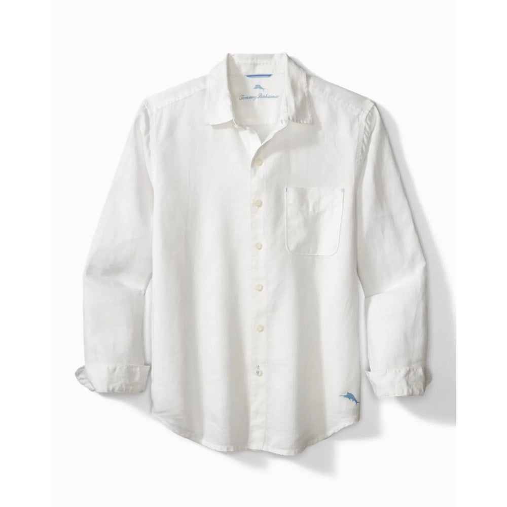 
                      
                        Chemise À Manches Longues Tommy Bahama de couleur Blanc
                      
                    