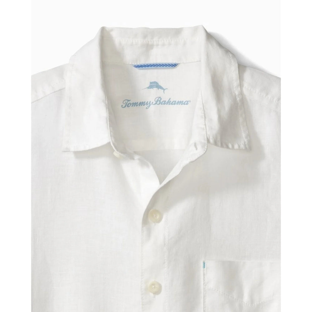 
                      
                        Chemise À Manches Longues Tommy Bahama de couleur Blanc
                      
                    