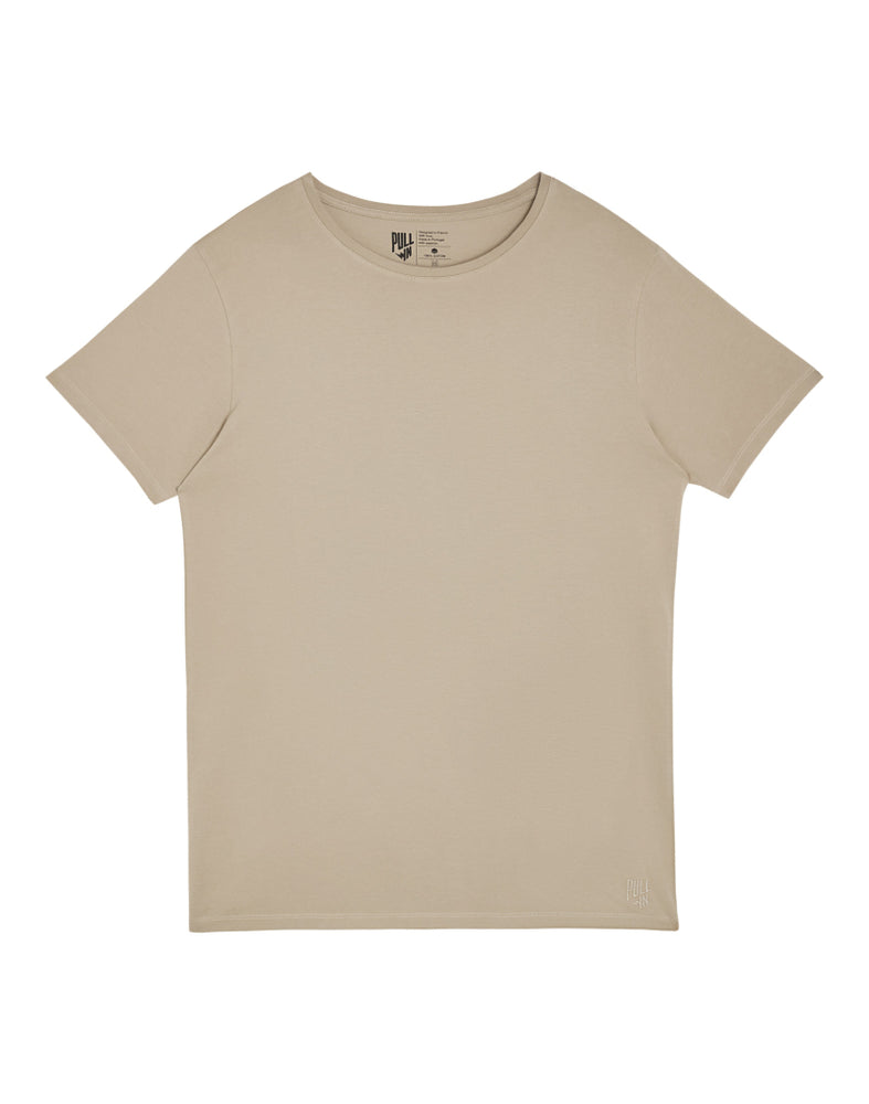 
                      
                        T-Shirt Pullin de couleur Beige
                      
                    