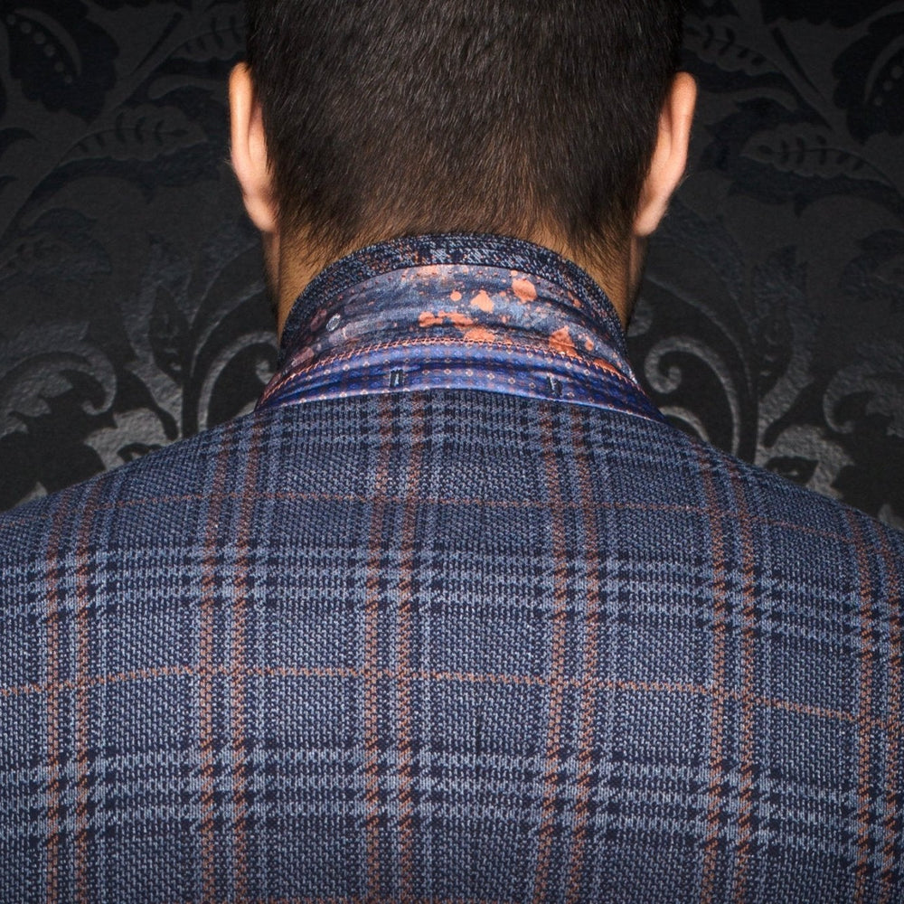 
                      
                        VESTON | CENTURY PLAID, Navy - AU NOIR
                      
                    