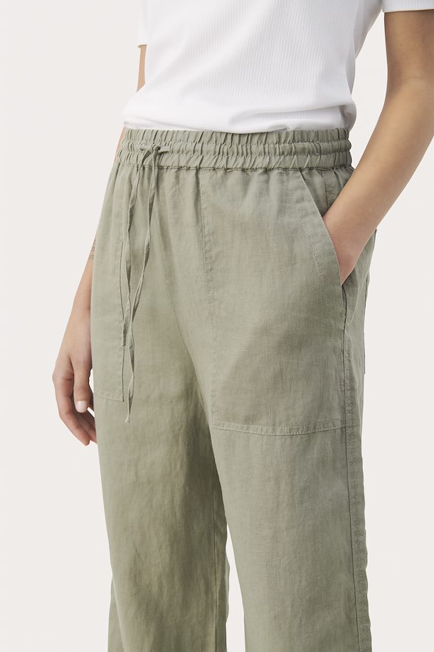 
                      
                        Part Two trousers in Vetiver color
                      
                    