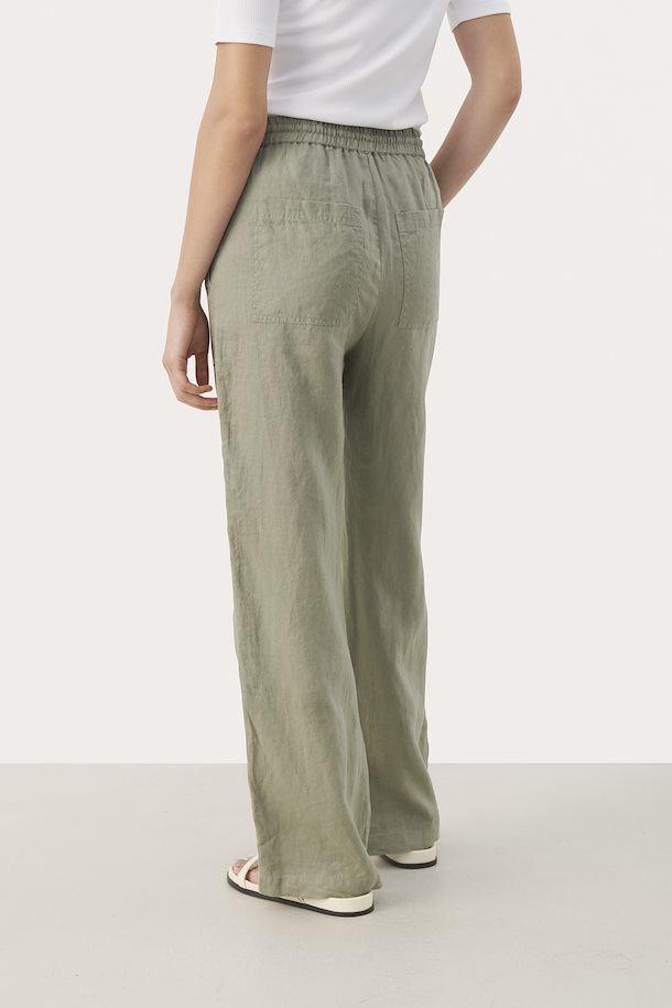 
                      
                        Part Two trousers in Vetiver color
                      
                    