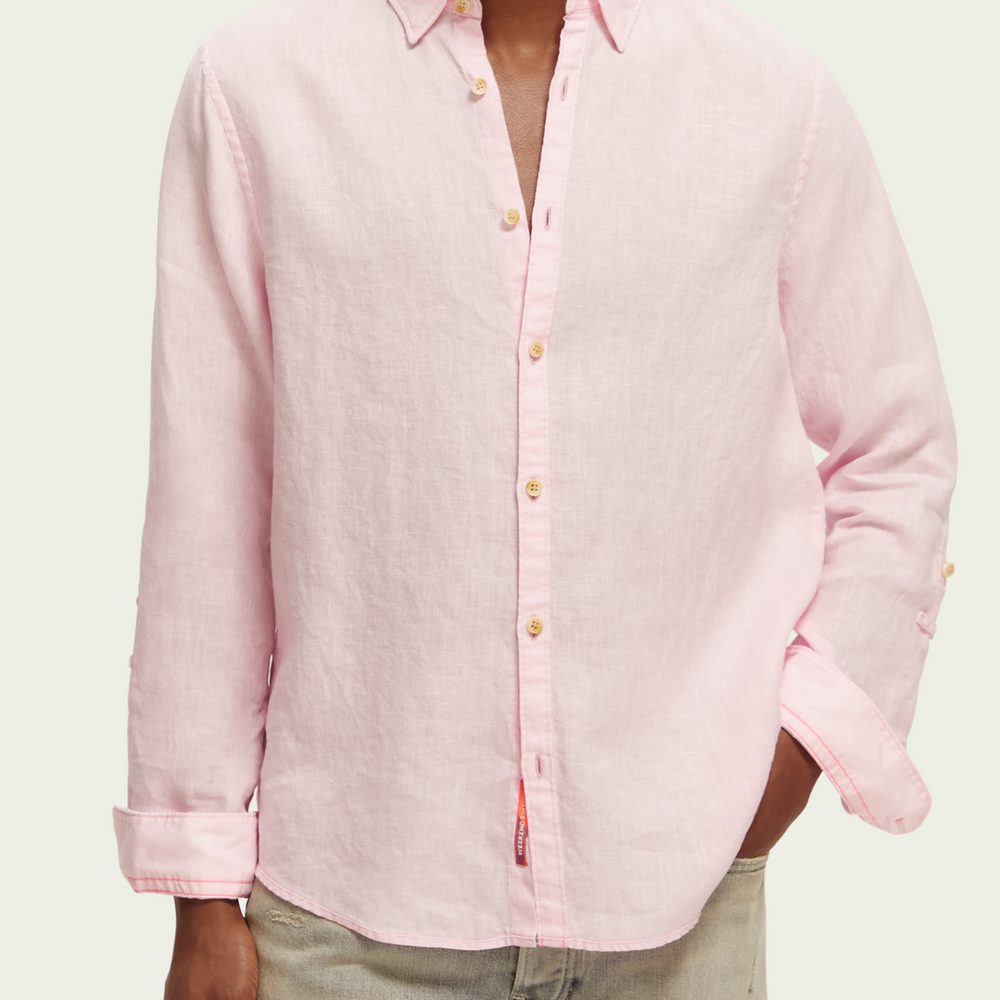 Chemise Scotch&Soda de couleur Rose