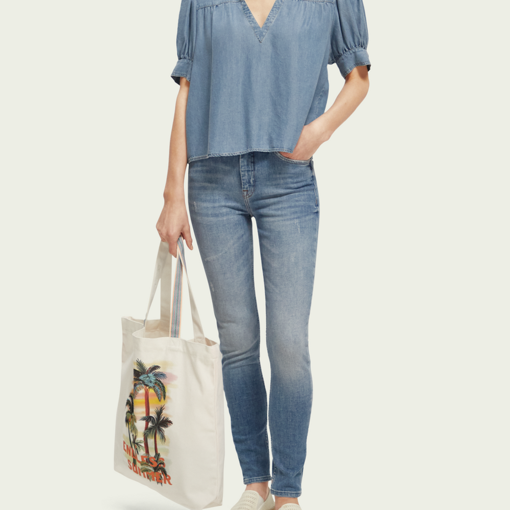 
                      
                        Scotch&amp;Soda tunic in Bleach color
                      
                    