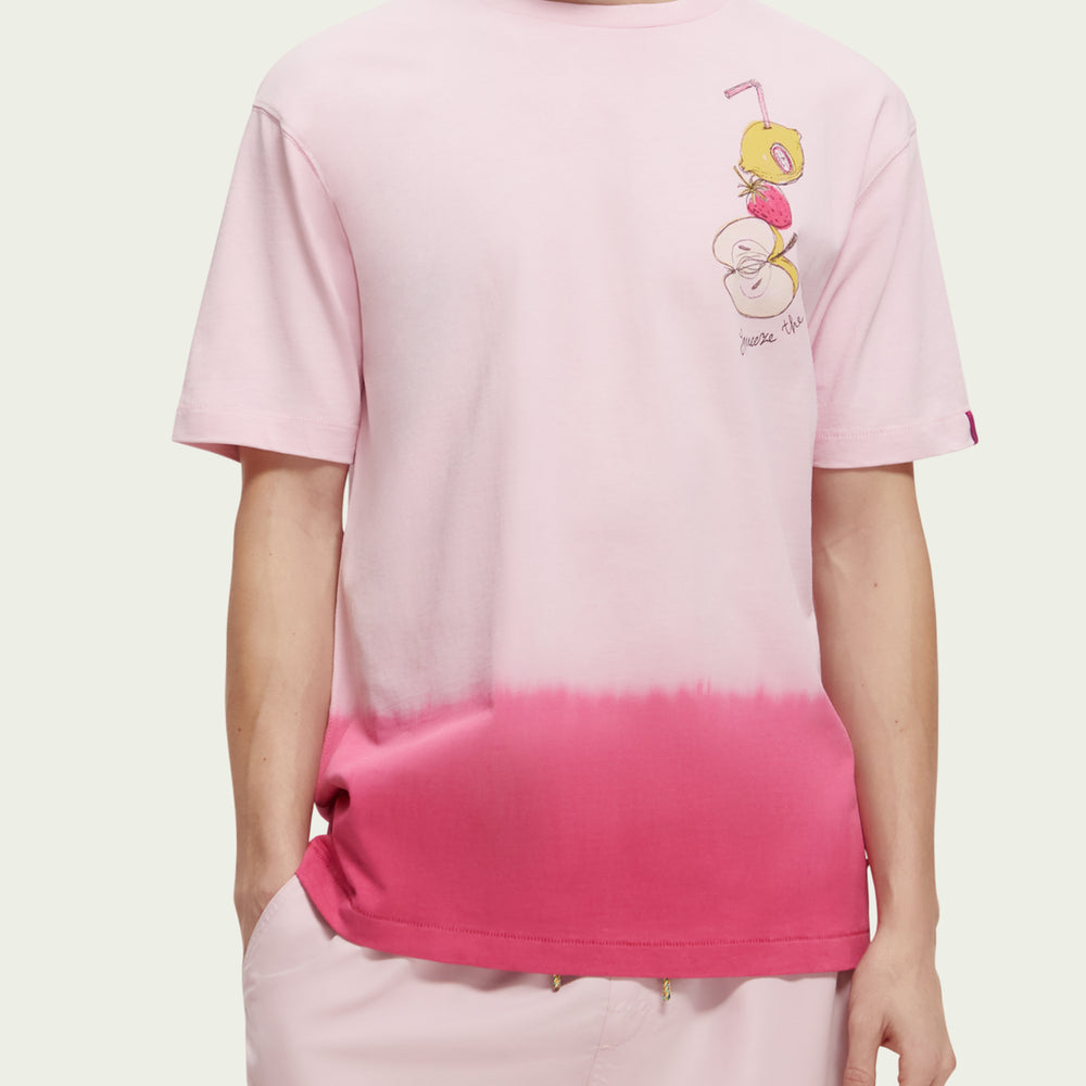 
                      
                        T-Shirt Scotch&Soda de couleur Rose
                      
                    