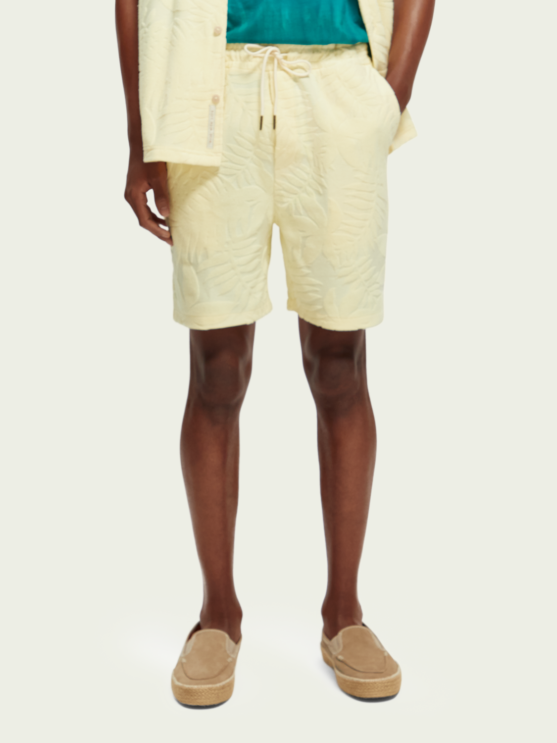 Short Scotch&Soda de couleur Jaune