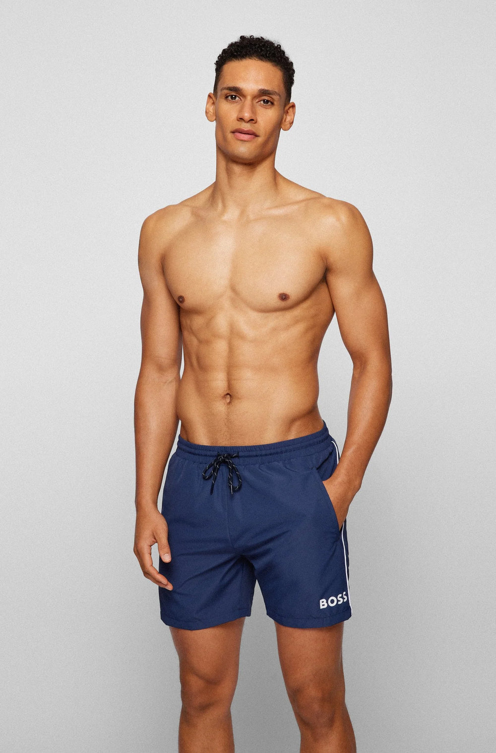 Maillot Hugo Boss de couleur Marine