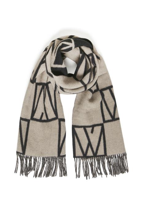 Foulard Inwear De Couleur Beige Femme