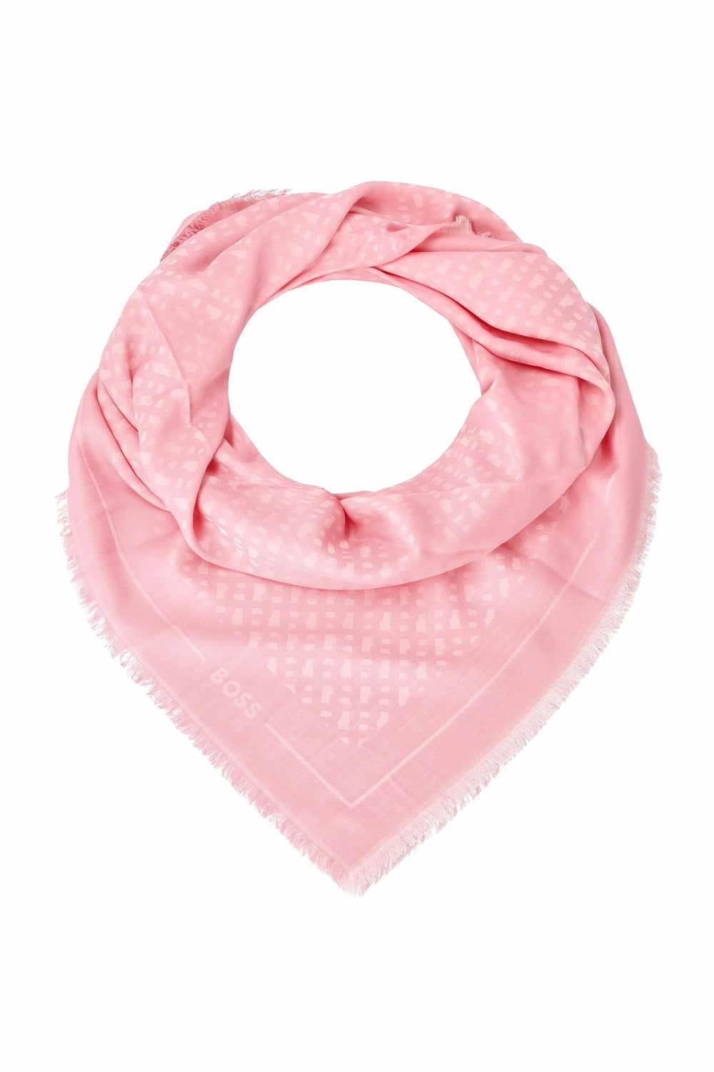 Foulard Hugo Boss de couleur Rose