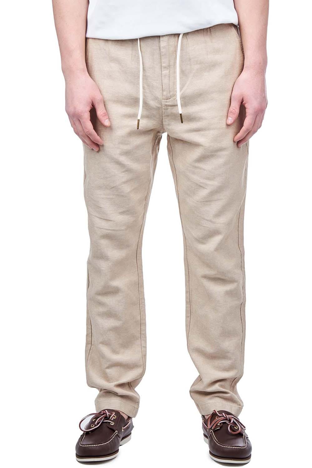 Scotch&Soda Linen Trousers in Sand color