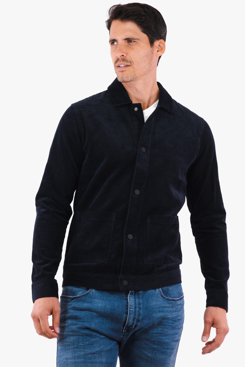 Matinique overshirt in Navy color