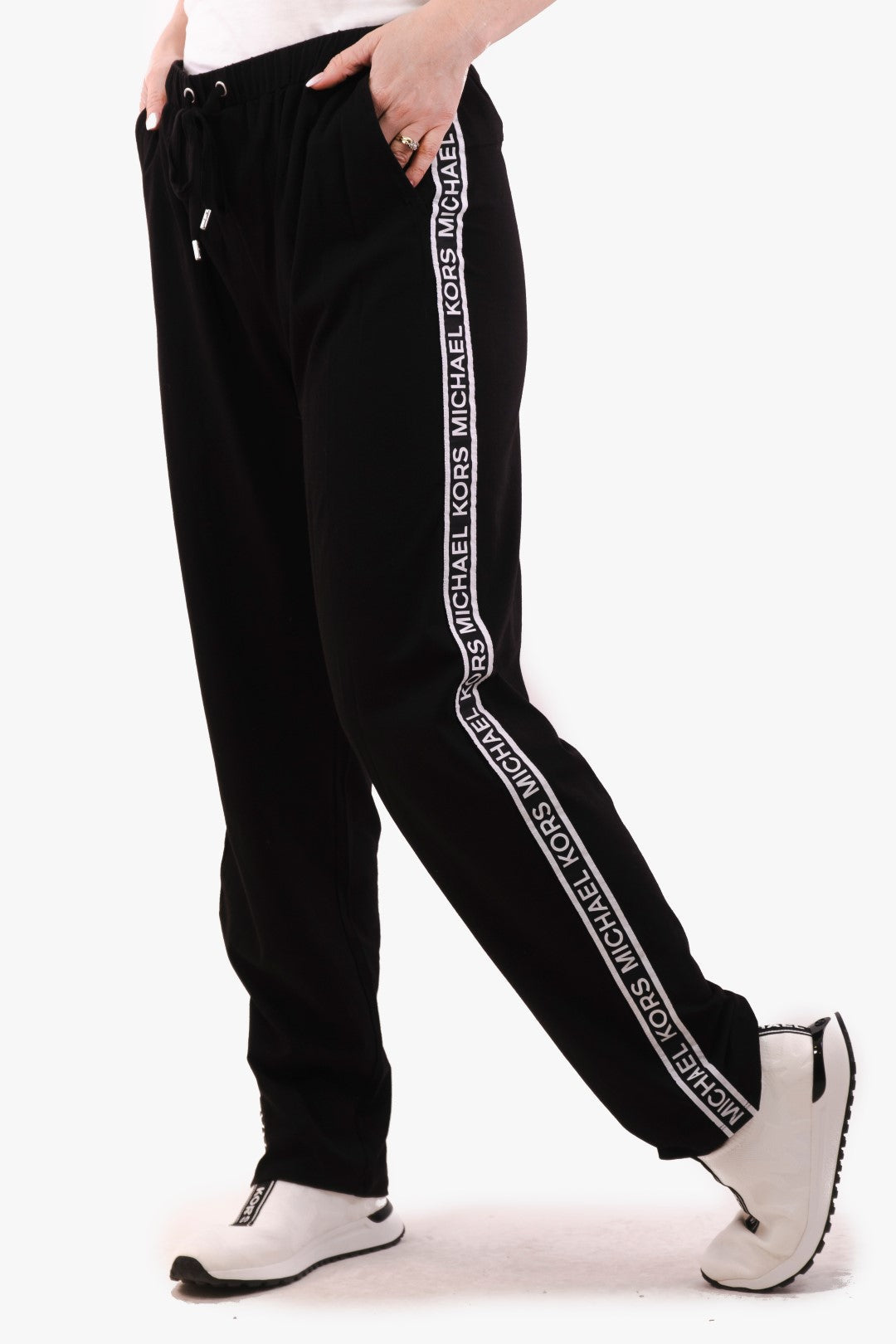 Pantalon Jogg Michael Kors De Couleur Noir Femme