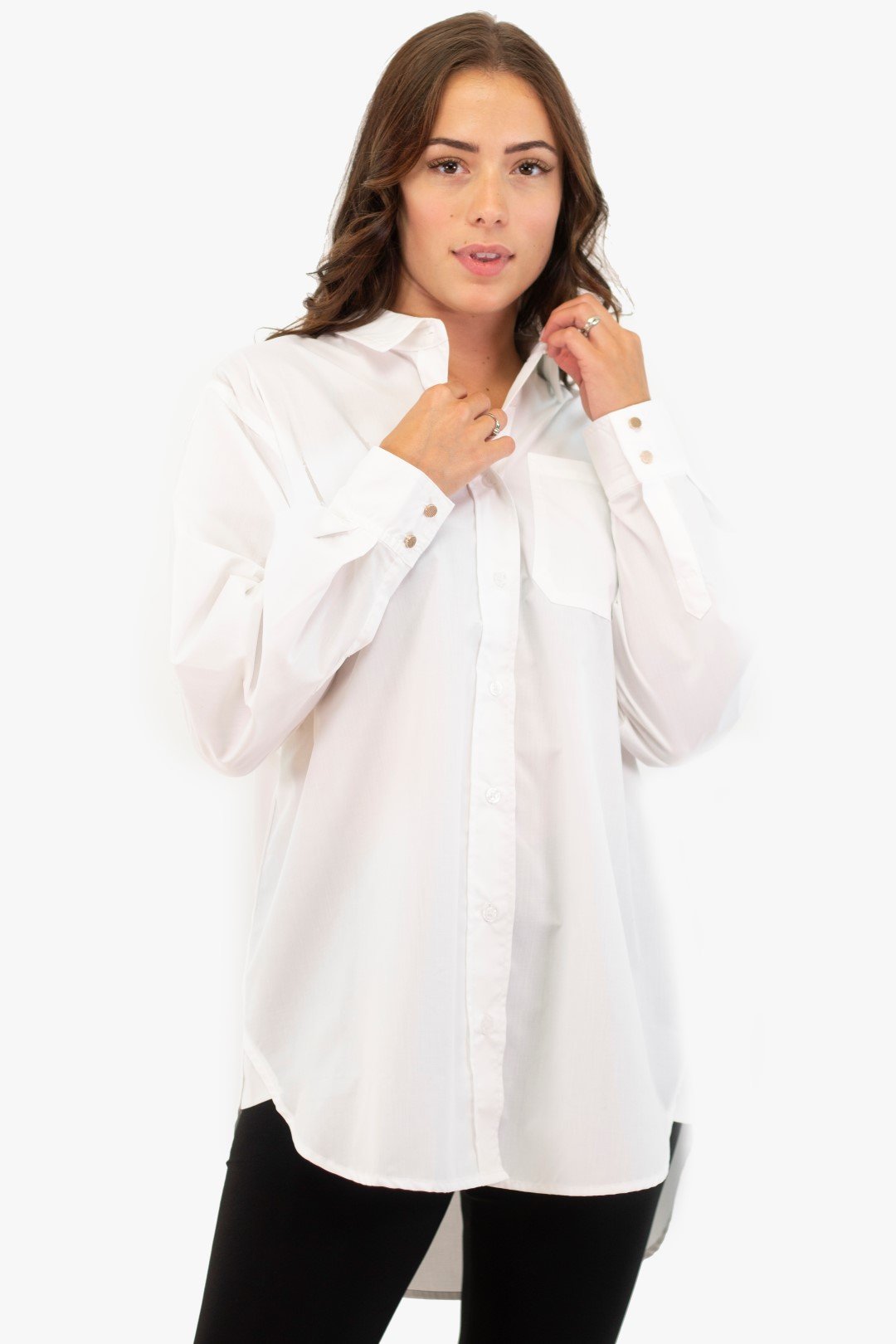 Blouse Kaffe De Couleur Blanc (Kaff-10504734) Femme