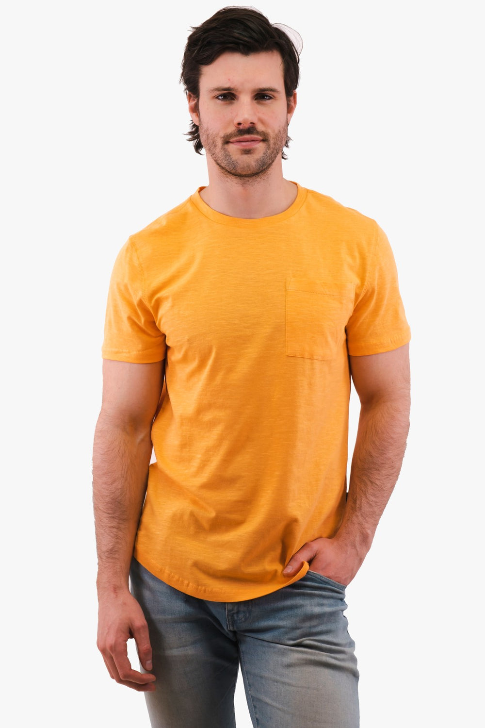 T-Shirt Avec Poche Hörst de couleur Orange