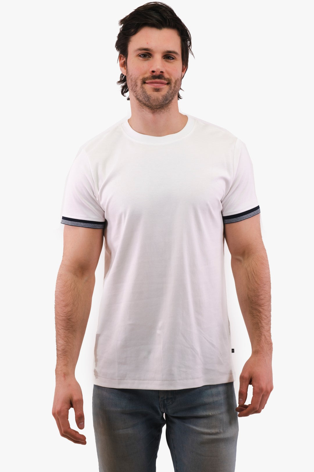 T-Shirt Matinique de couleur Blanc