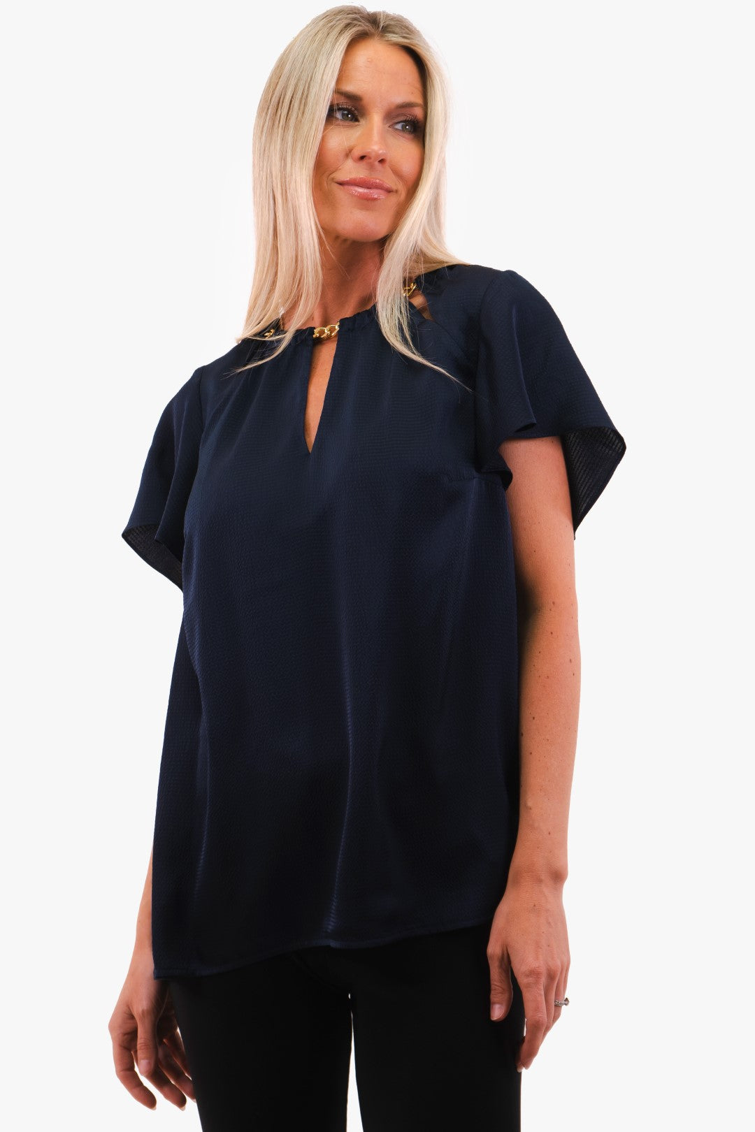 Michael Kors blouse in Navy color