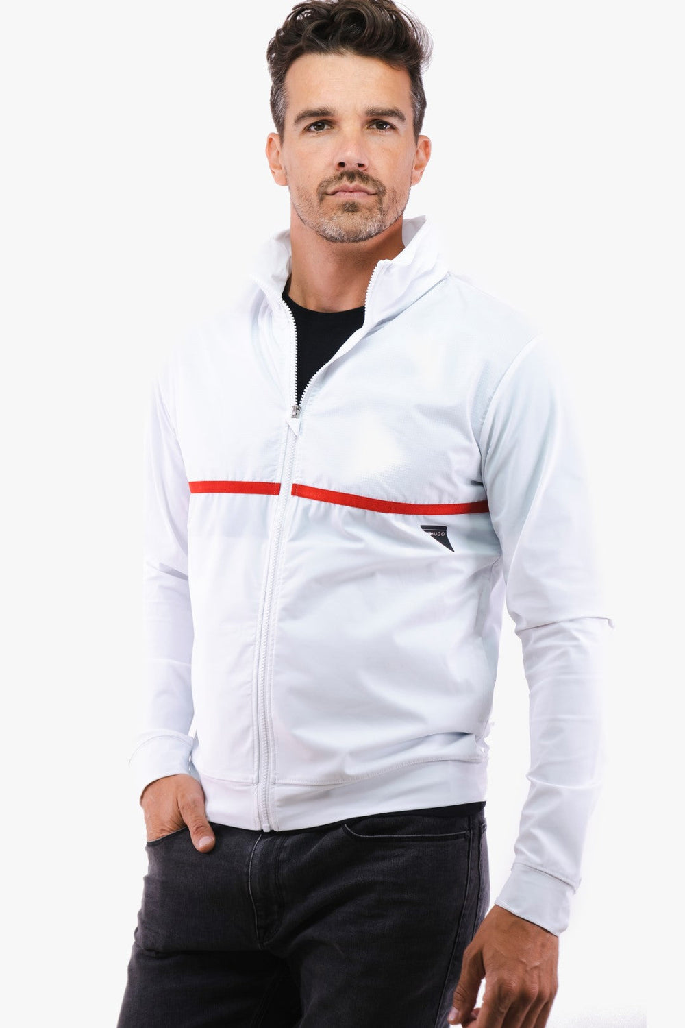 Veste Hugo Boss De Couleur Blanc Homme