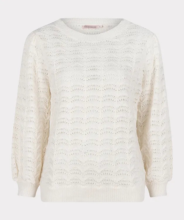 Esqualo sweater in Off White color