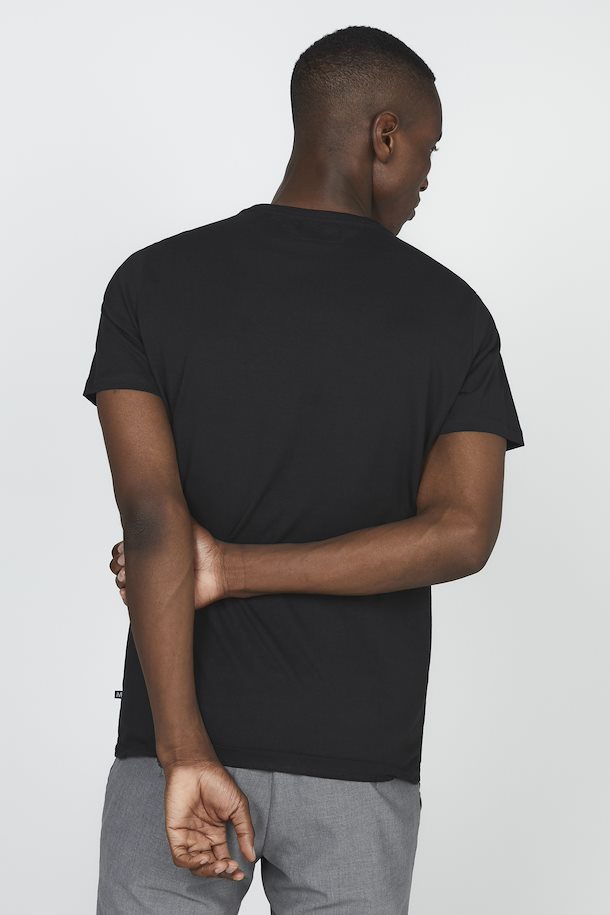 T-Shirt En Coton Extensible Matinique de couleur Noir