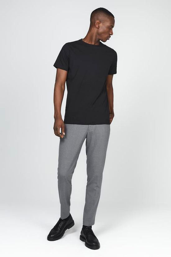 T-Shirt En Coton Extensible Matinique de couleur Noir