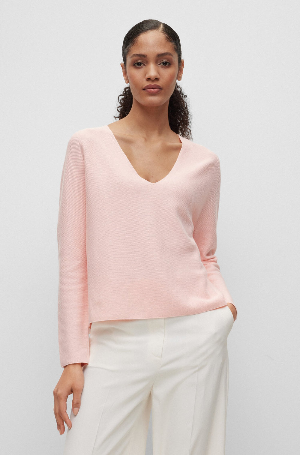 Pink Hugo Boss sweater