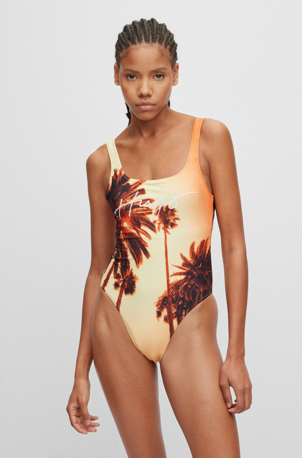 Hugo Boss One-Piece in Yellow color