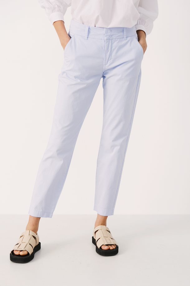 Pantalon Part Two De Couleur Bleu Femme