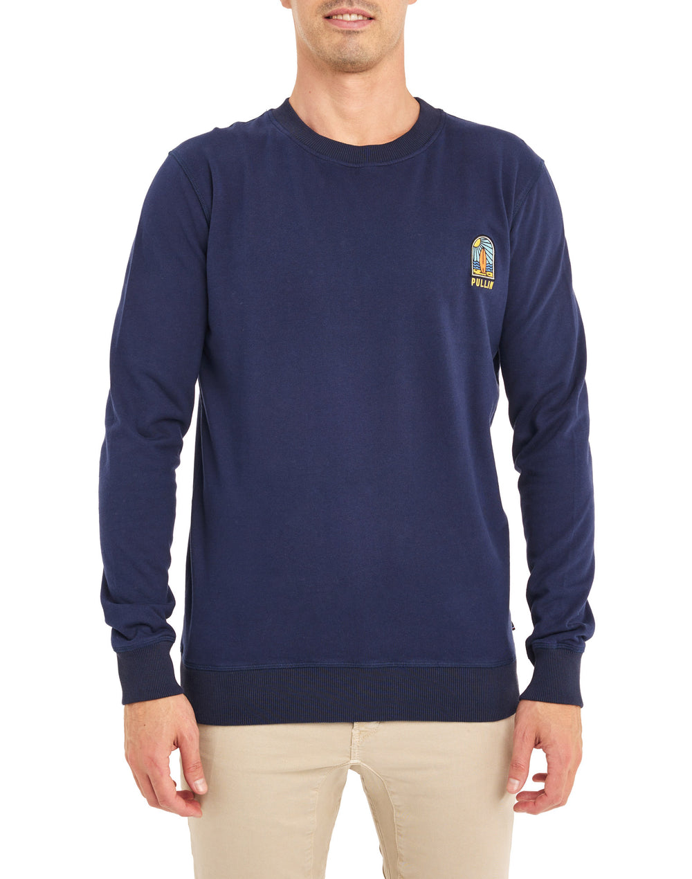 Navy Pullin sweater