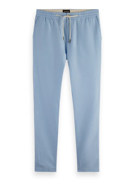 Scotch&Soda Linen Pants in Sky color