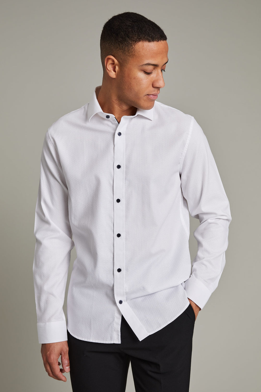 Chemise Matinique de couleur Blanc